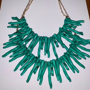 Green Statement Necklace